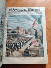 LA DOMENICA DEL CORRIERE - Annate complete 1939 Rilegata ww2