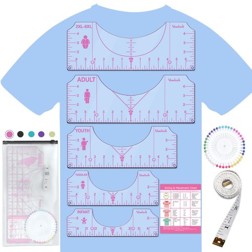Tshirt righello guida pressa - tshirt,