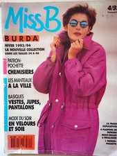 Miss B Burda magazine winter