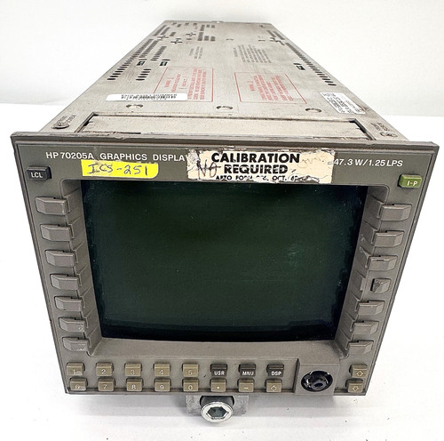 Agilent keysight 70205a - hp,