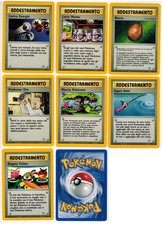 Pokemon TCG Neo Genesis Lotto 7 Cards Addestramento