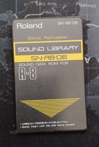 Roland cartuccia r8 06 - roland,