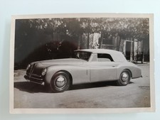 1948 Foto d'epoca originale Alfa Romeo 6C 2500 Cabriolet Sport AUTO CAR