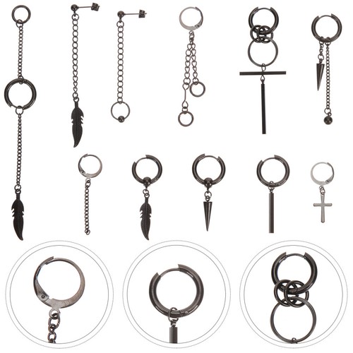 Pcs orecchini a clip - orecchini,