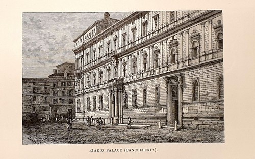 1875 roma palazzo riario - 1875,