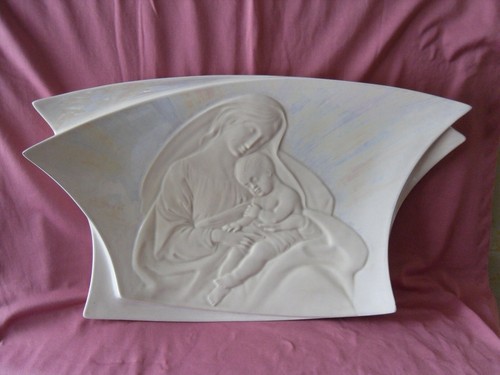 Piastra scultura madonna - piastra,