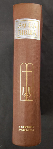 Sacra bibbia paoline 1960 - sacra,