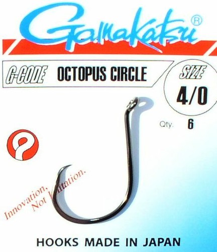 Gamakatsu octopus circle - gamakatsu,