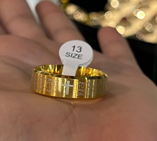Acciaio inox oro - acciaio, religioso