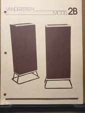 Brochure audio vintage