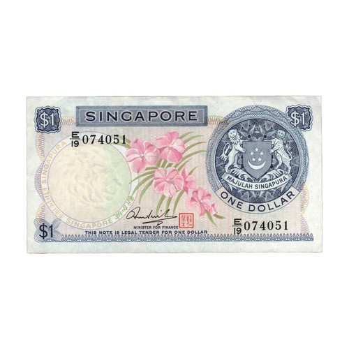 Singapore banconota 1 - -,