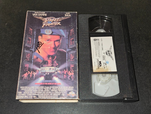 Street fighter - fighter, (vhs,