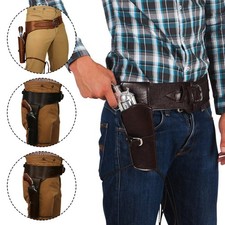 Fondina cintura revolver pelle