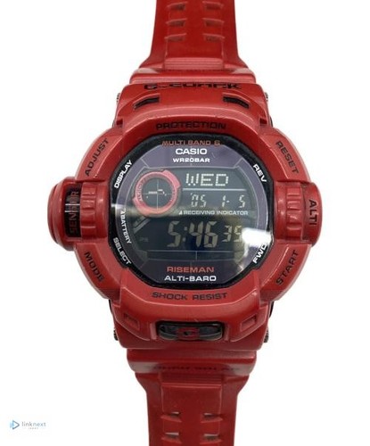 Orologio digitale uomo rosso