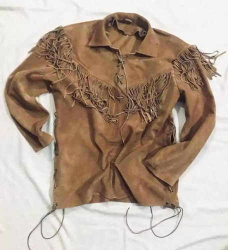 Giacca uomo pelle cervo - pelle, di
