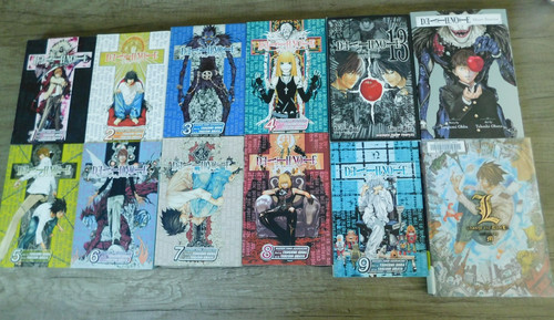 Death note manga lot 12 - note,