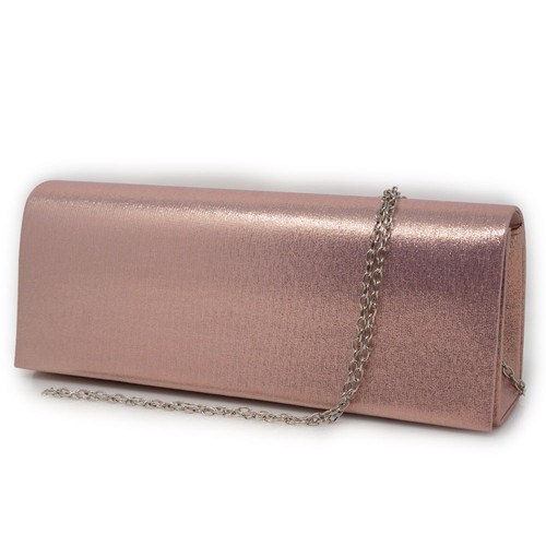 Pochette rose gold raso - rose, in