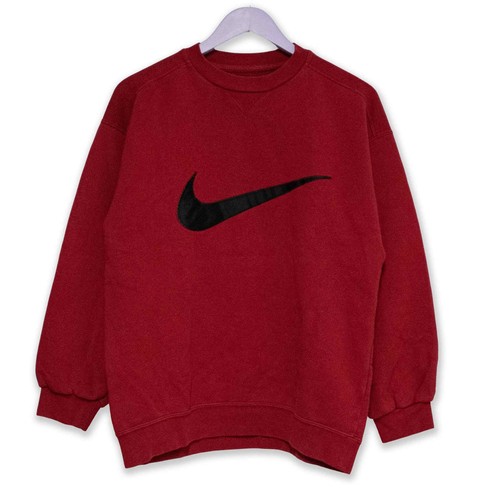 Felpa nike vintage rossa - felpa,
