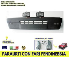 Paraurti Panda 4x4 141 Fiat con Fari Fendinebbia Vecchia Classic Luci Fanali 