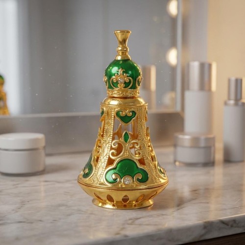 Bottiglia profumo cristallo - bottiglia,