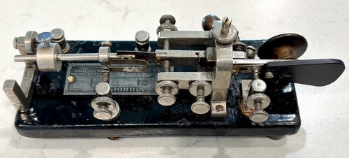 1919 vibroplex blue racer - "blue, racer"