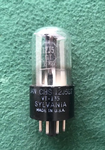 Valvola sylvania 12j5gt 135 - sylvania, vt-135