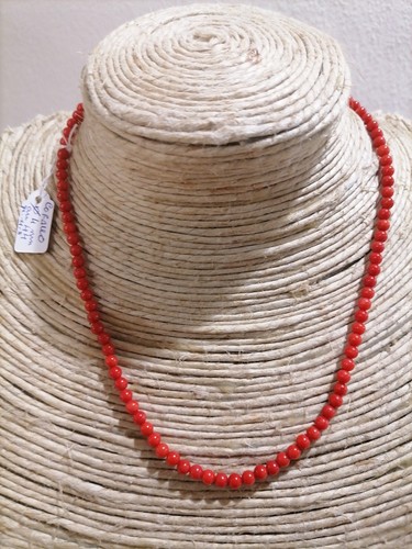 Collana vero corallo - collana,