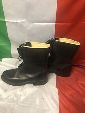 ANFIBI  PELLE UNIFORME CARABINIER CC ANNI 90 TG.44 COME NUOVI