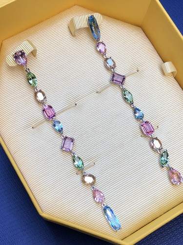 Orecchini goccia swarovski - orecchini,