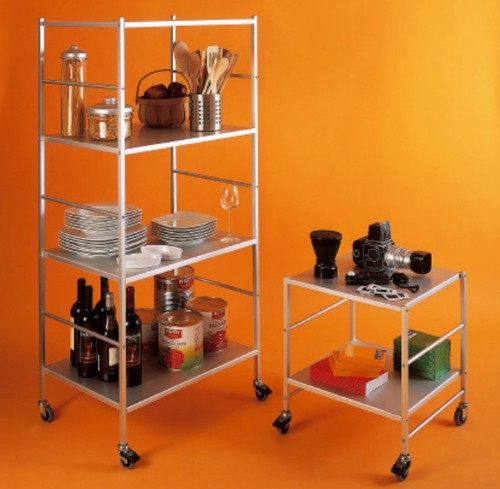 Carrello alluminio - in,