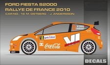DECALS 1/24 FORD FIESTA S2000