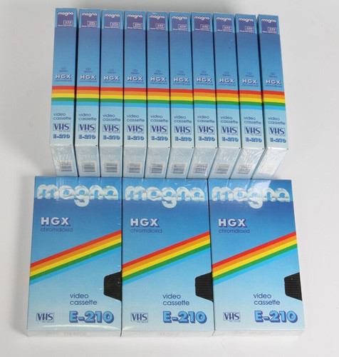 Videocassette vhs magna - 13, hqx