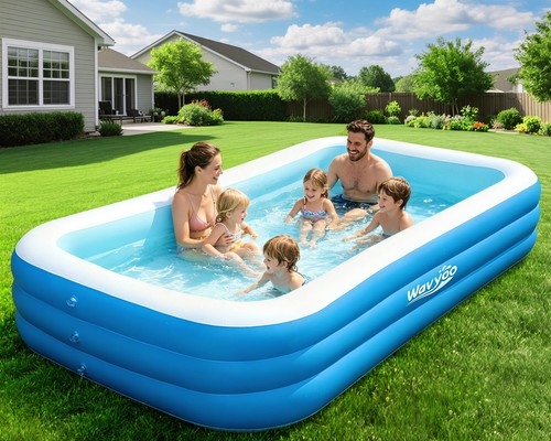 Large inflatable pool - inflatable,