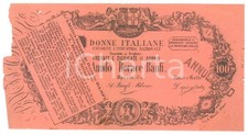 1900 ca MILANO Amido doppio al BORACE BANFI Volantino pubblicitario 20x10 cm