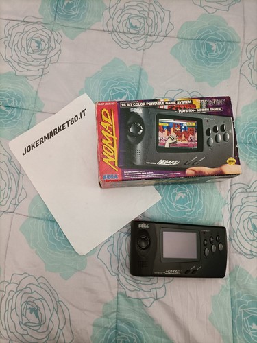 Sega genesis nomad console box - genesis,