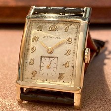 Orologio Wittnauer anni 40-50 Gold Filled 27x23mm condizioni vintage