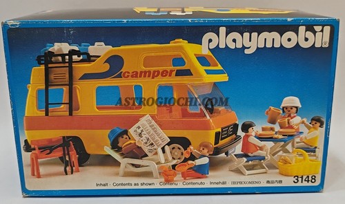 Playmobil 3148 camper vintage - playmobil,