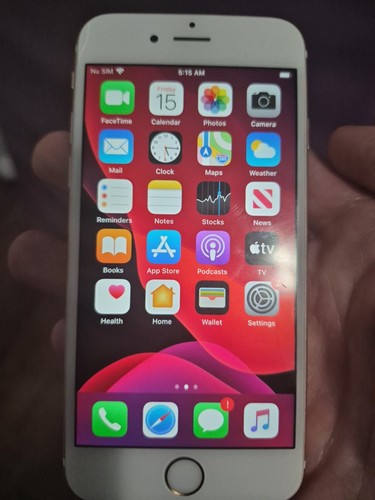Apple iphone rose - 6s, gold