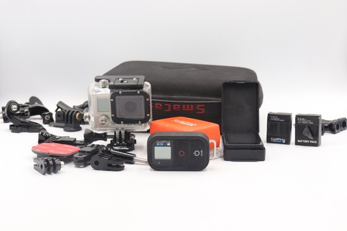 Gopro hero3 silver bundle - gopro, lcd