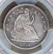 1861 PCGS XF Dettagli Seduto