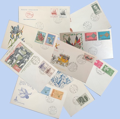 Italia fdc - italia,