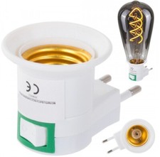 ADATTATORE PORTALAMPADA E27