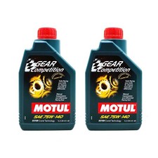 2 LITRI MOTUL GEAR COMPETITION 75W140 LSD 100% OLIO CAMBIO DIFFERENZIALI 02MO62