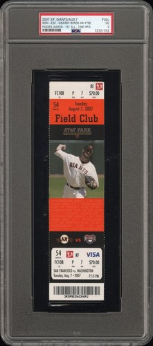 Barry bonds carriera hr - 8/7/07,