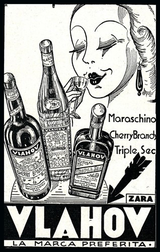 Pubblicita 1938 liquori - 1938,