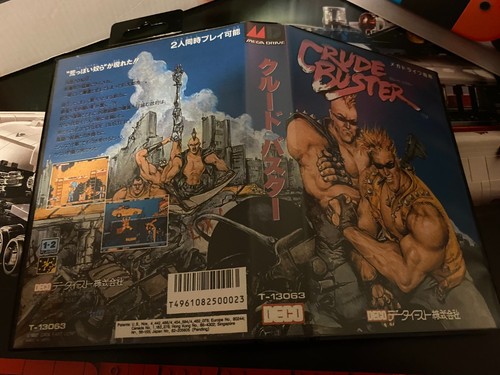 Crude buster jap sega - jap, mega