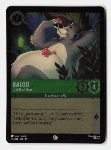 Baloo laid back bear - baloo, laid-back