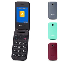 Telefono cellulare per anziani a conchiglia con sportellino senior PANASONIC