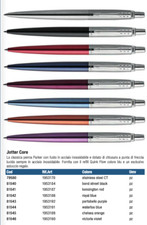 PARKER PENNA A SFERA JOTTER STANDARD COLORI ACCIAIO NERO BLU ROSSO core
