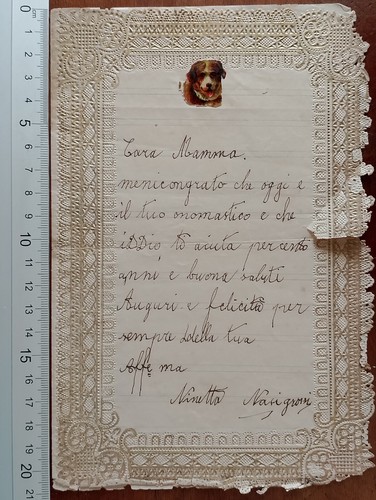 Letterina bambina auguri - letterina,